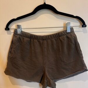 art class Brown Girls' Cozy Elastic Waist Shorts